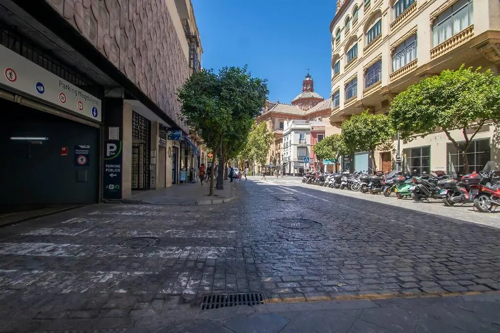 Apart Muy Centrico, Tranquilo Y Confortable **A/C-Wifi** Sevilla Lägenhet